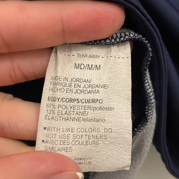 Women’s Under Armour sweatshirt size medium‎ navy/gray - Picture 7 of 10